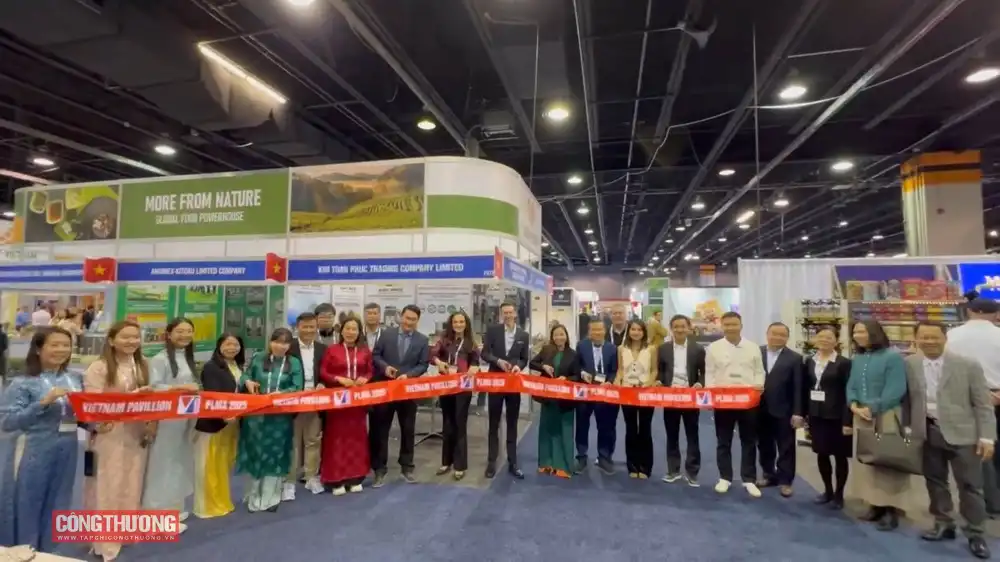 Thực phẩm và đồ uống Việt Nam hút khách tại Hội chợ ở Hoa Kỳ